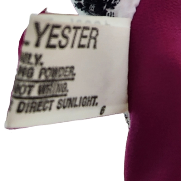 Sportscraft top fuschia pink long sleeve blouse size 10 - Picture 11 of 12